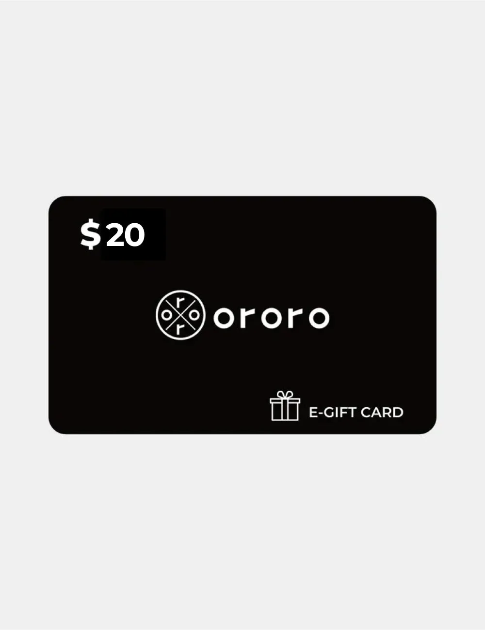 $20 E-Gift Card (Will be sent within 1 week)