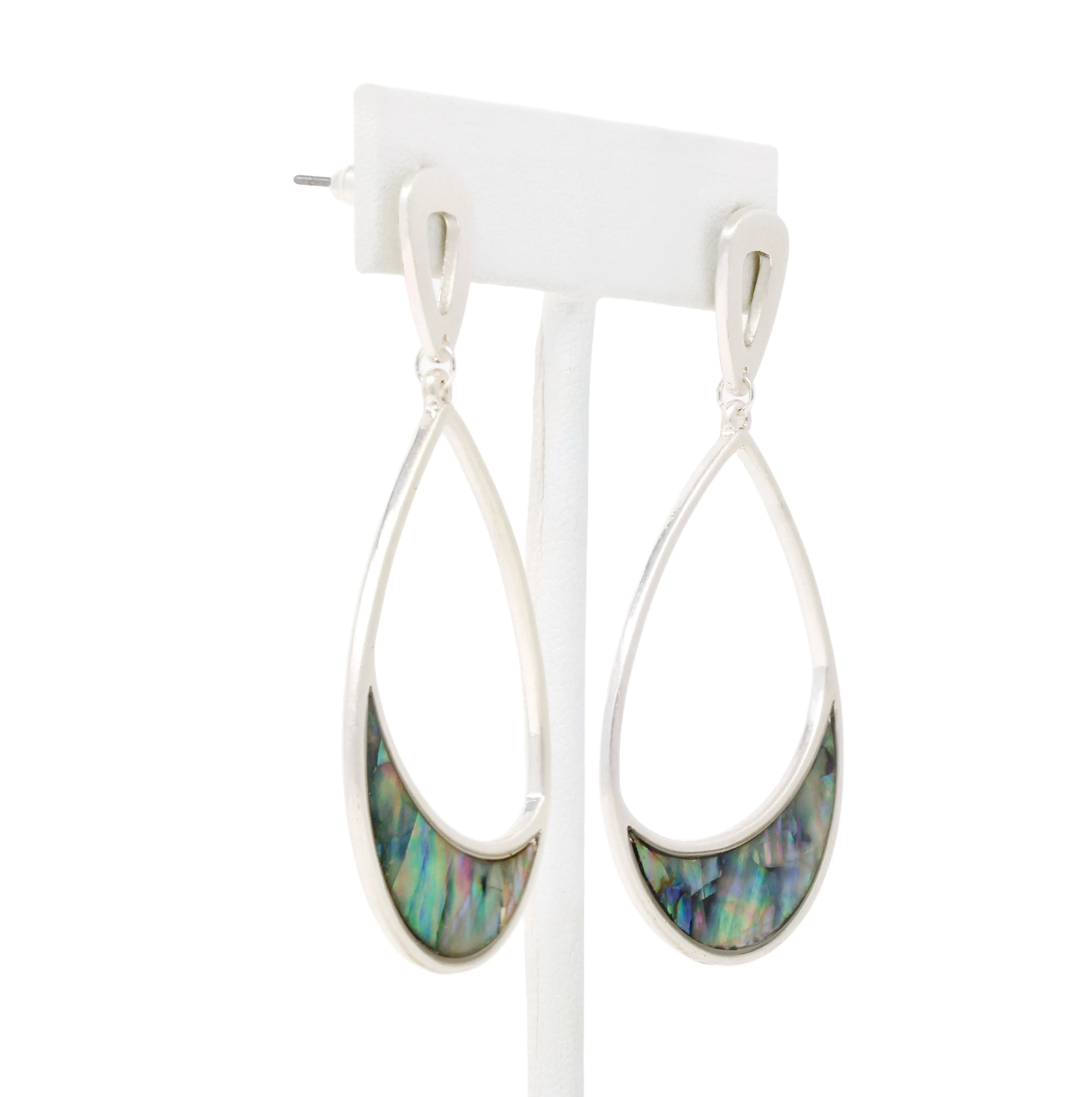 Abalone Teardrop Earrings