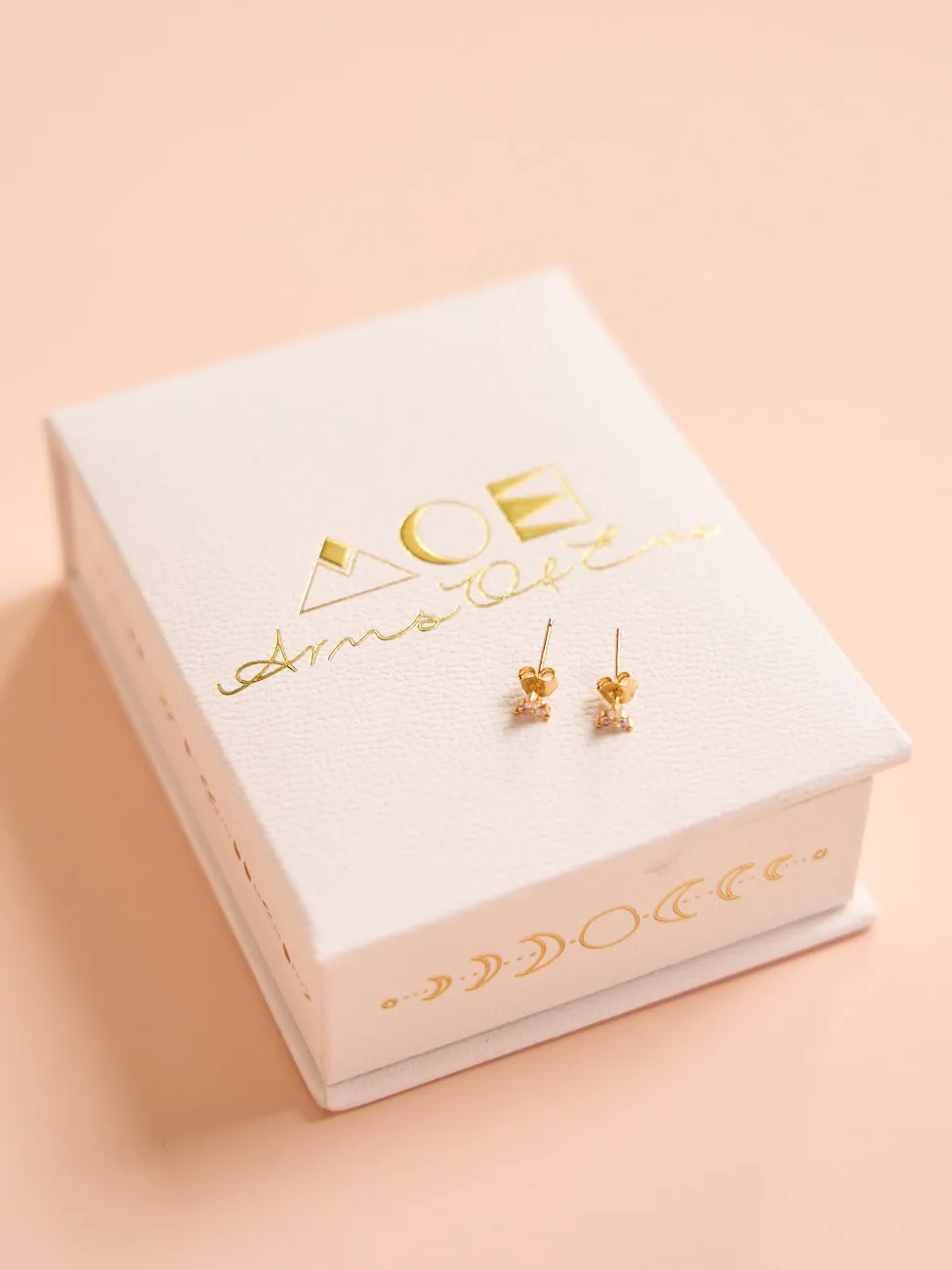 Arms of Eve Cassia Stud Earrings in Gold