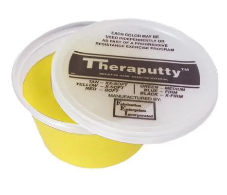 CanDo TheraPutty Exercise Putty, Yellow, X-Soft (2oz)