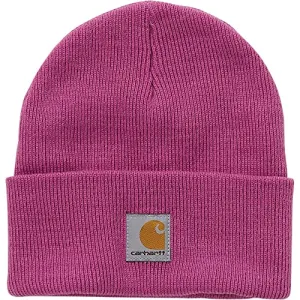 Carhartt Kid's CB8992 Knit Beanie - Youth One Size Fits All - Super Pink