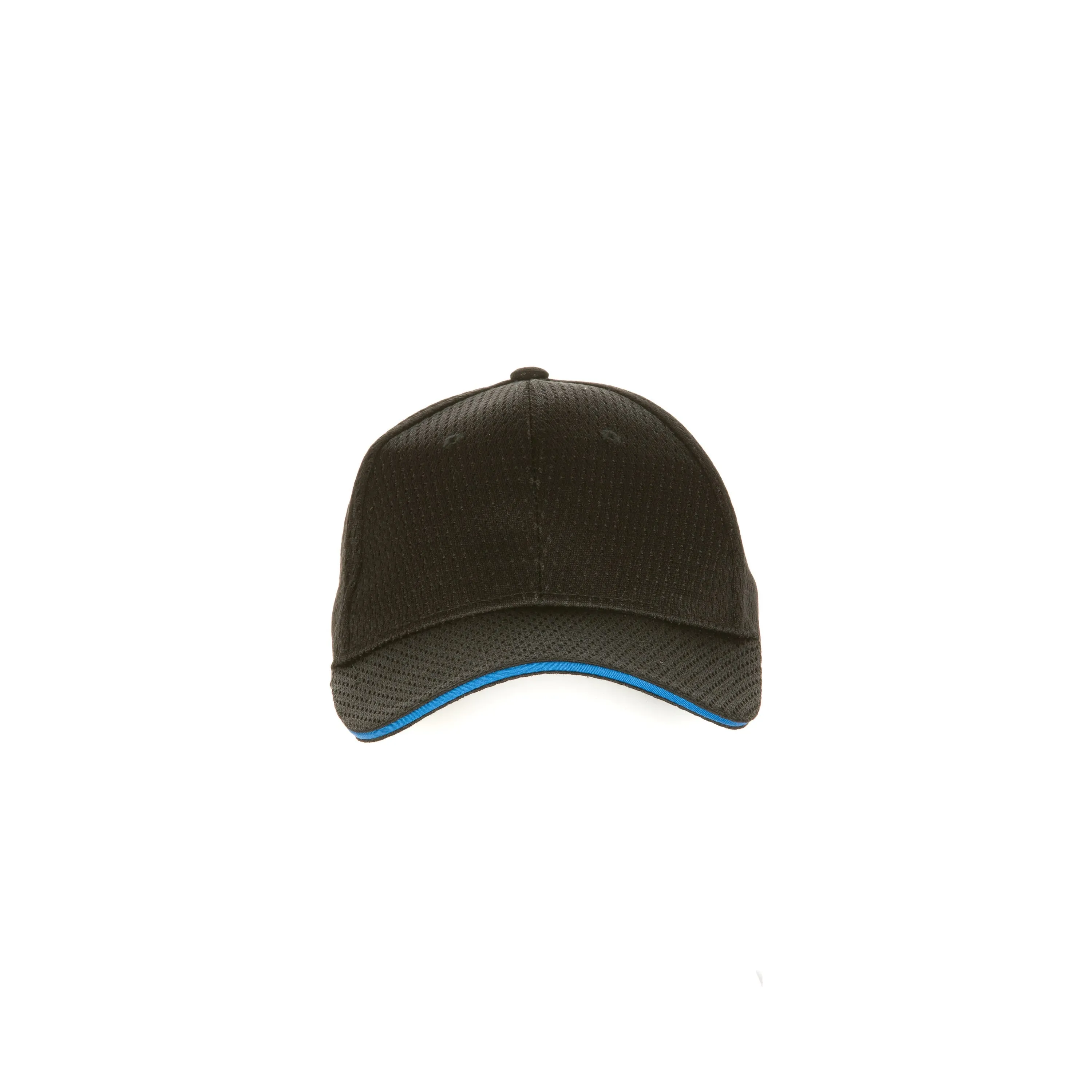 COOL VENT™ BASEBALL CAP WITH TRIM - Blue / Black