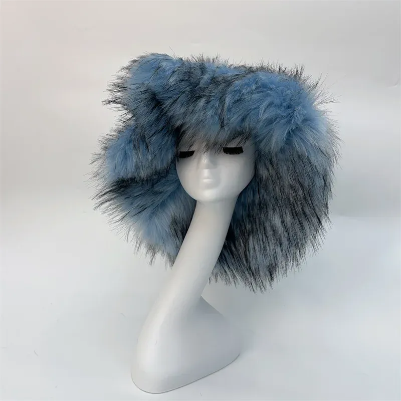 Dani Winter Warm Plush Bucket Hat