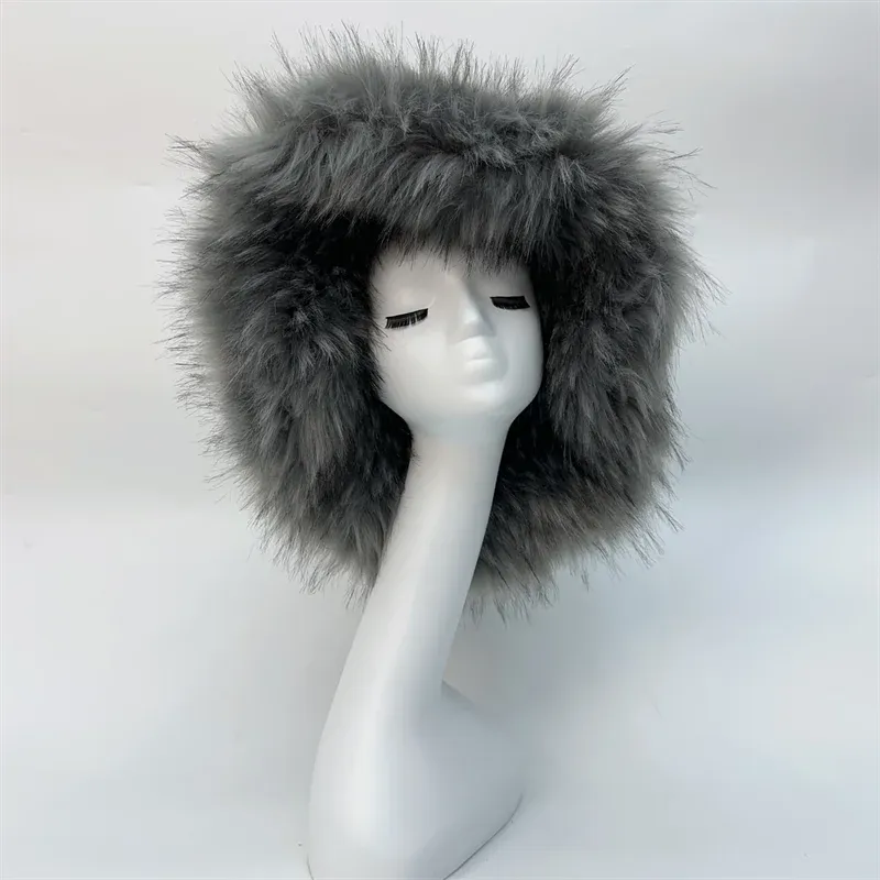 Dani Winter Warm Plush Bucket Hat