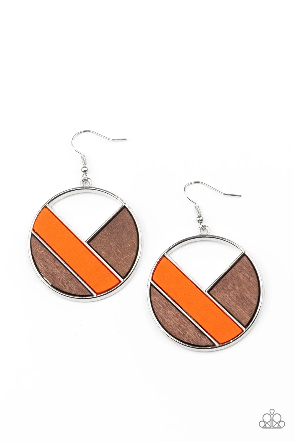 Earrings Dont Be MODest - Orange E309