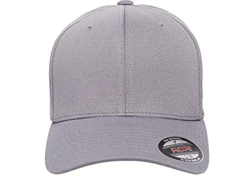 Flexfit mens Cool & Dry Sport Hat, Silver, Small-Medium US