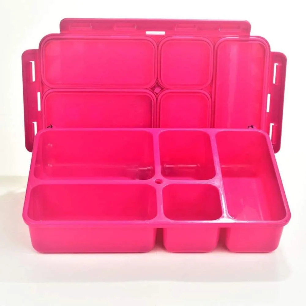 Go Green Large Lunchbox Pink