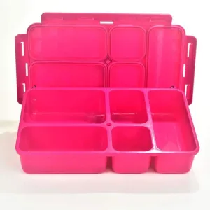 Go Green Large Lunchbox Pink