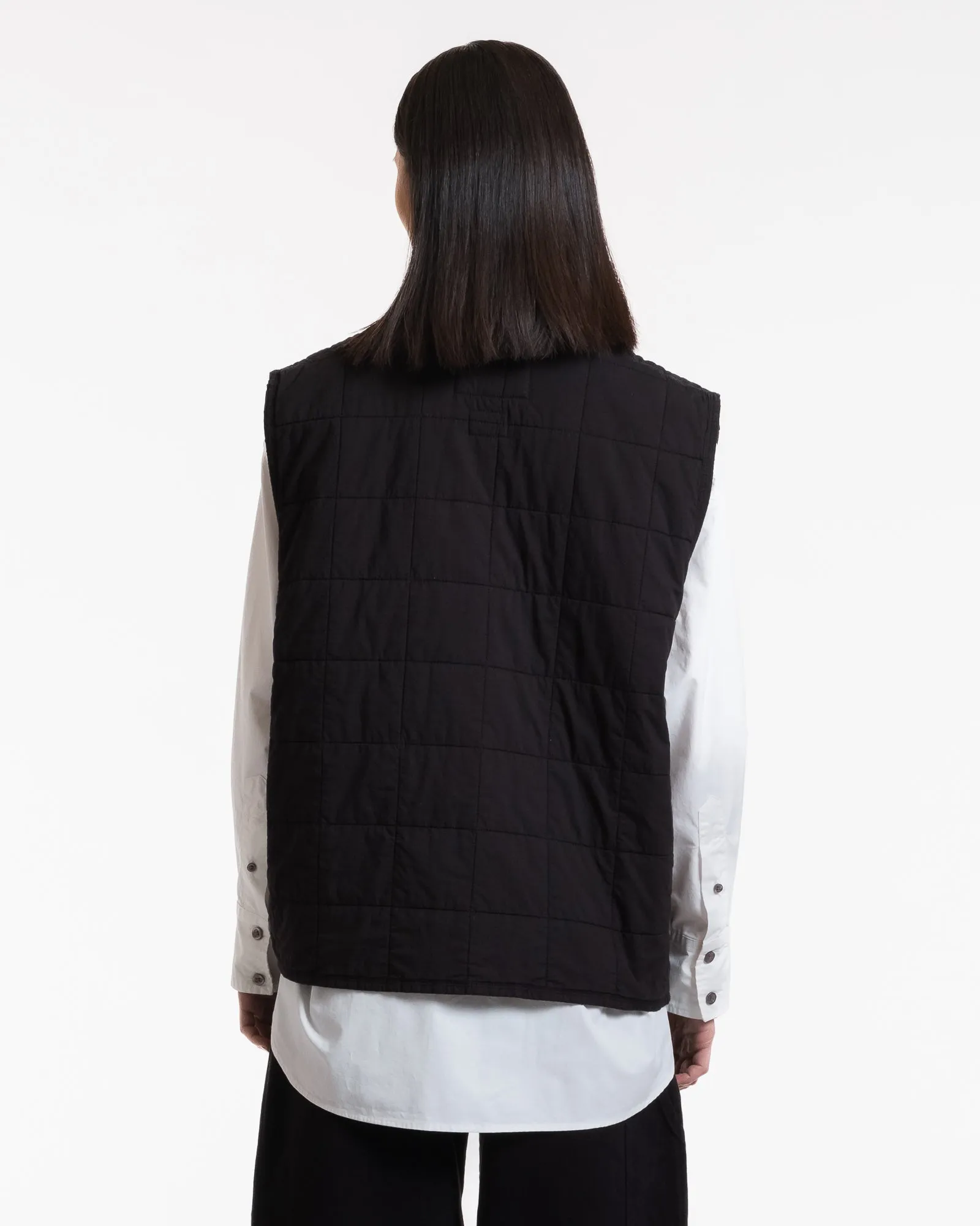 G.o.D Battle Vest Cotton Quilt Black