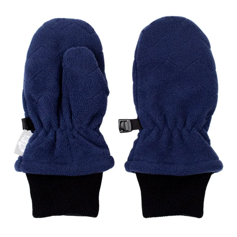 Jan&Jul Fleece Mittens - Navy