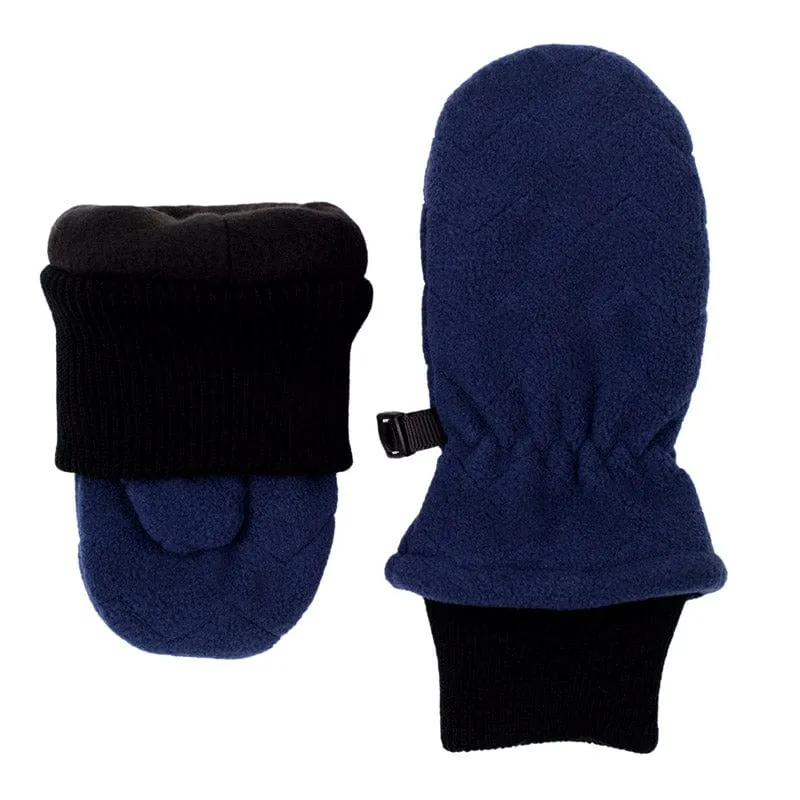 Jan&Jul Fleece Mittens - Navy