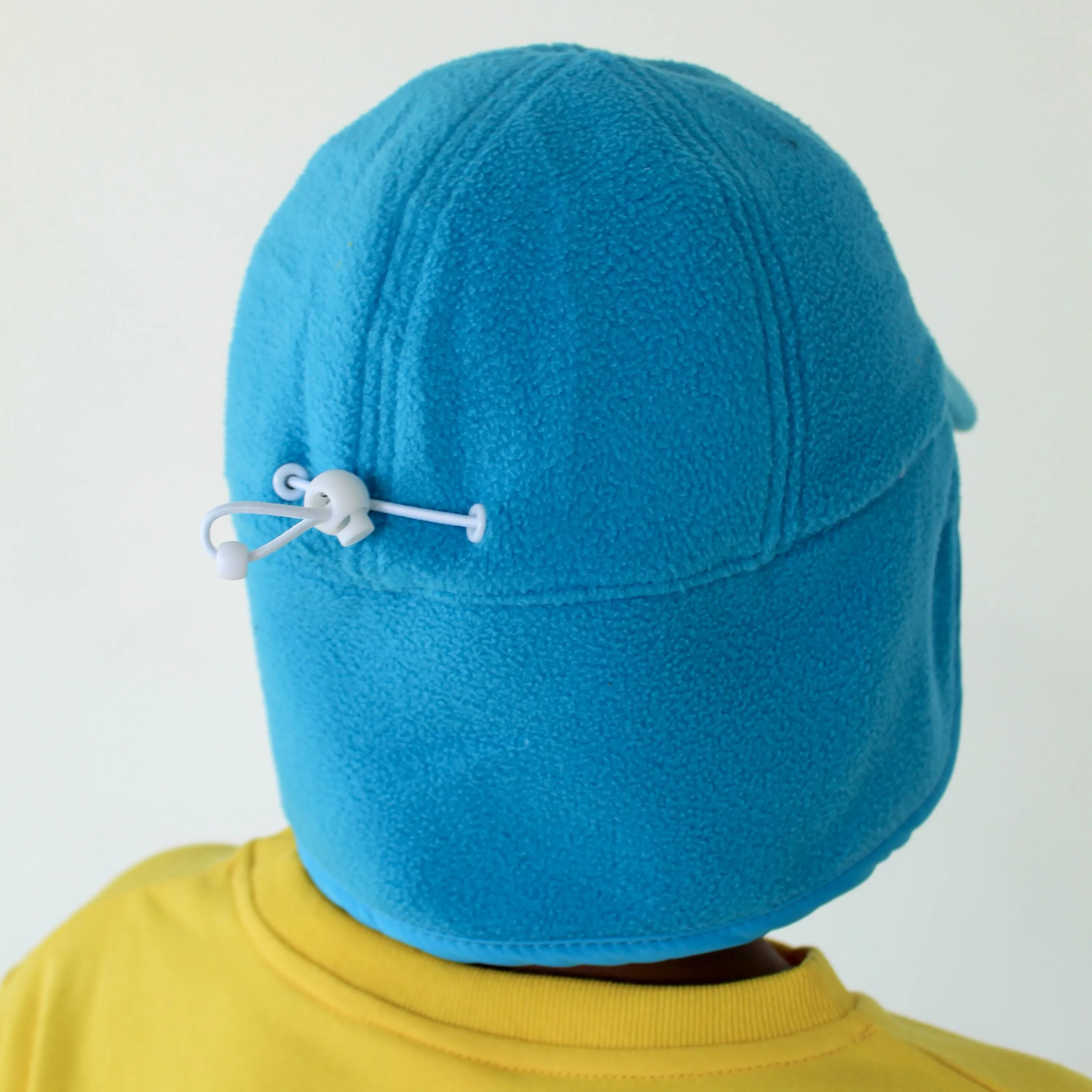 Kids Frosty Fleece Winter Flap Hat - Glacial Water