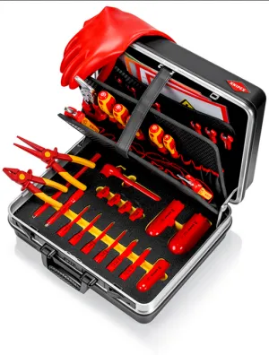 Knipex 00 21 05 EV 30pce Basic VDE Tool Kit In E-Mobility Tool Case