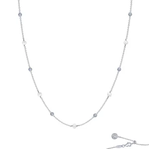 Lafonn Classic Pearl Necklace N0234PLP18