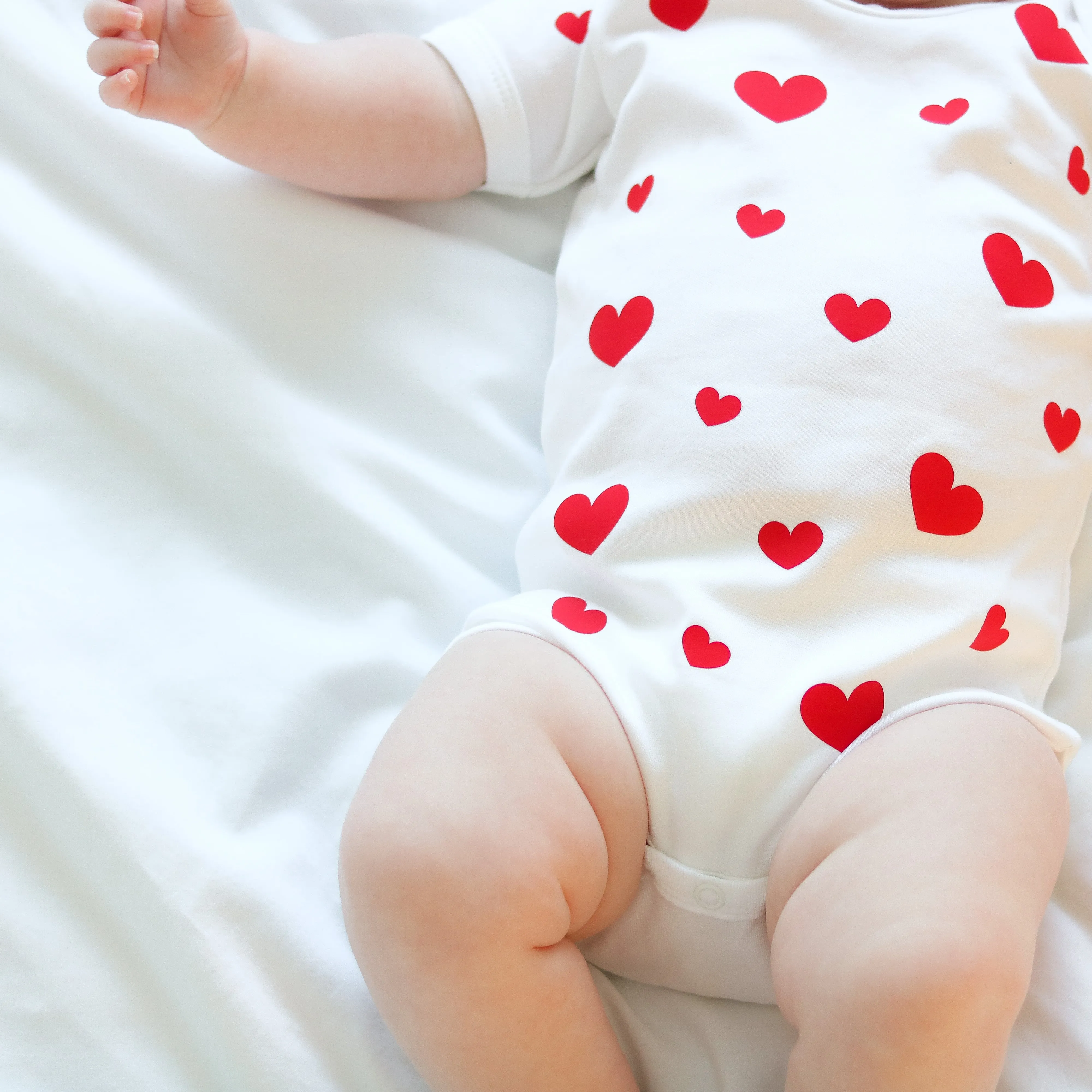 Love Heart Baby Vest