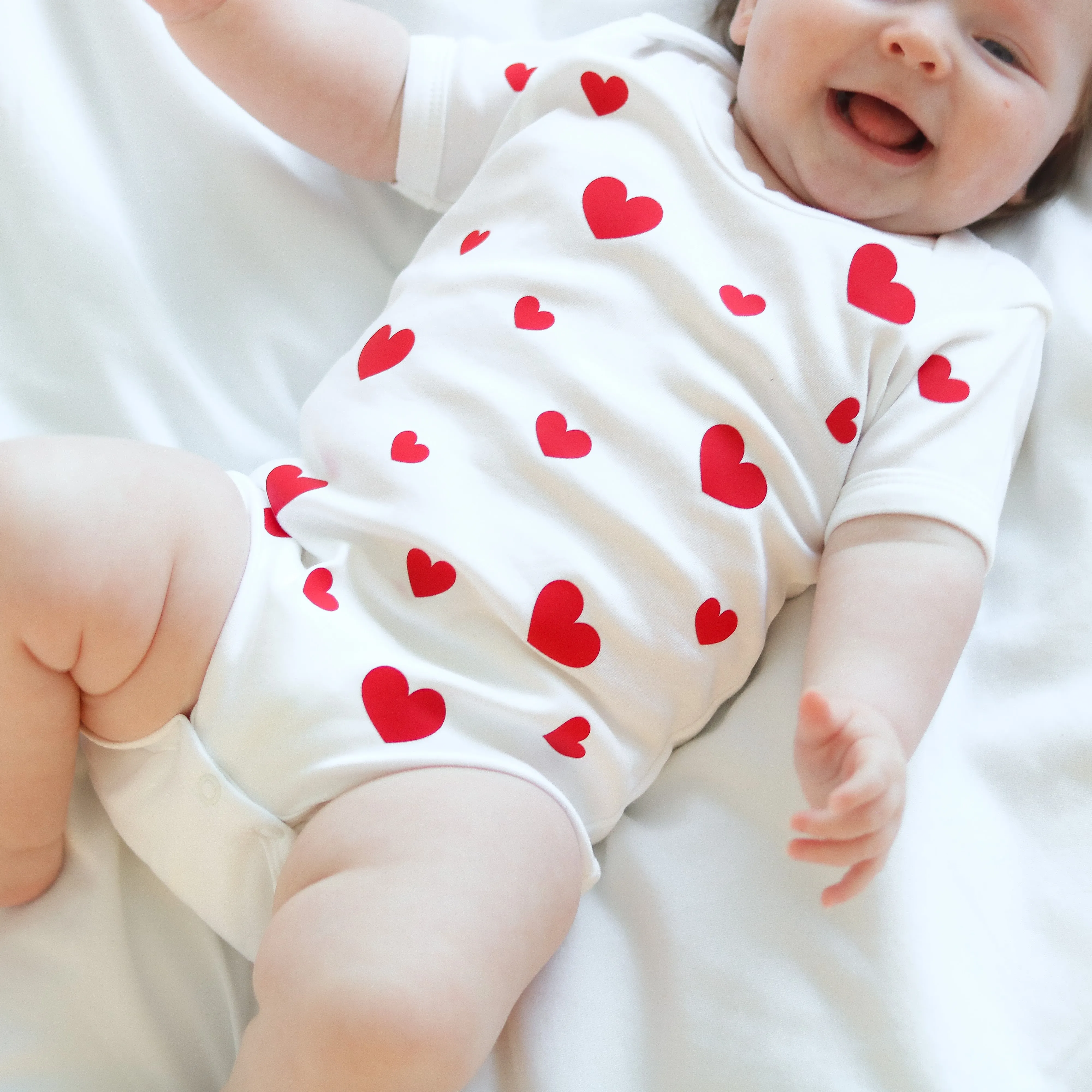 Love Heart Baby Vest