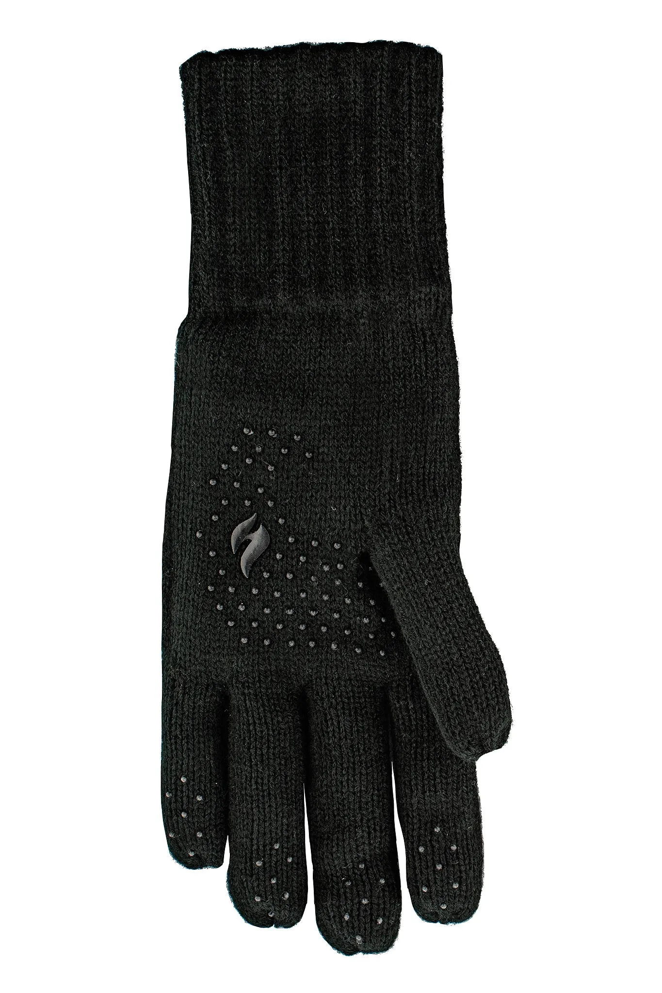 Men's Chase Flat Knit Silicone Grip Solid Glove