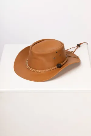 Men's Leather Hat - Cottam