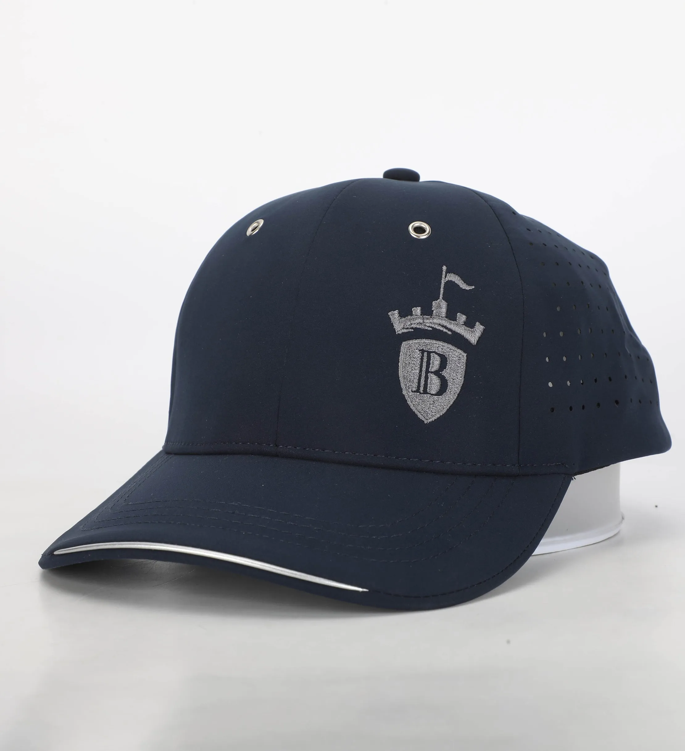 Navy & Grey 3D Mesh Baseball Cap