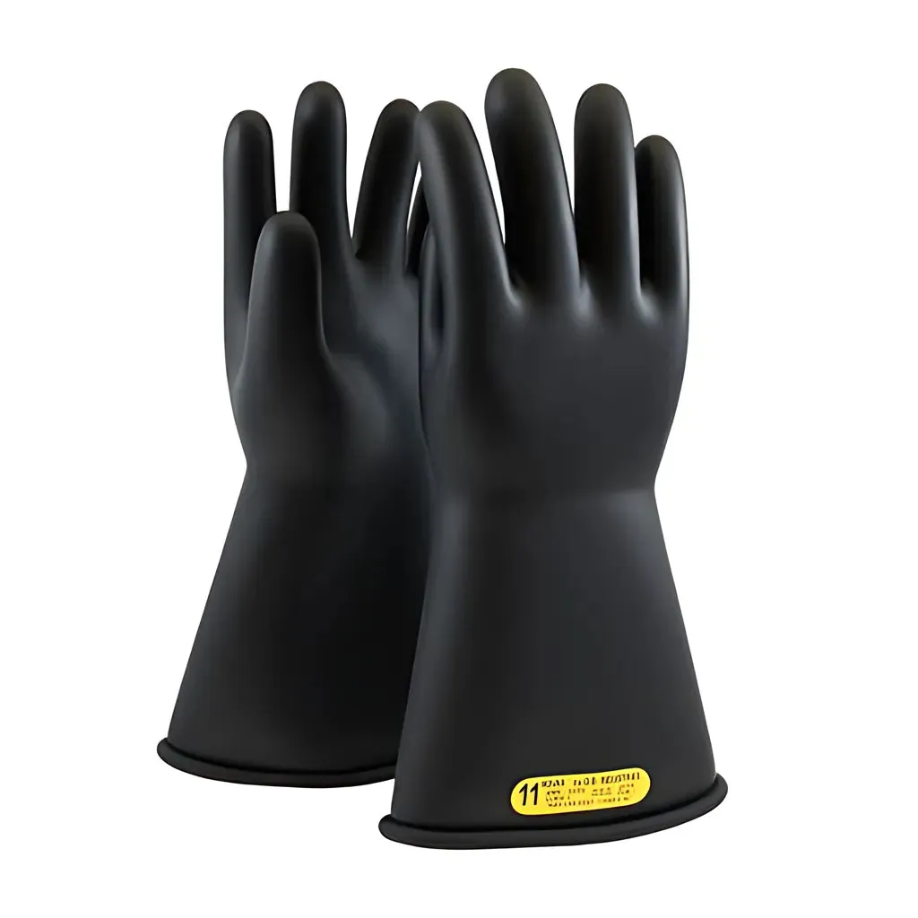 NOVAX 161-2-14/8.5 Class 2 Rubber Insulating Glove with Bell Cuff - 14"