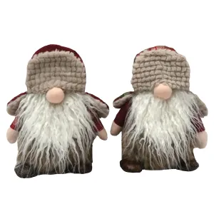 Old Plaid - 9" Gnomes (Set of 2 Assorted)