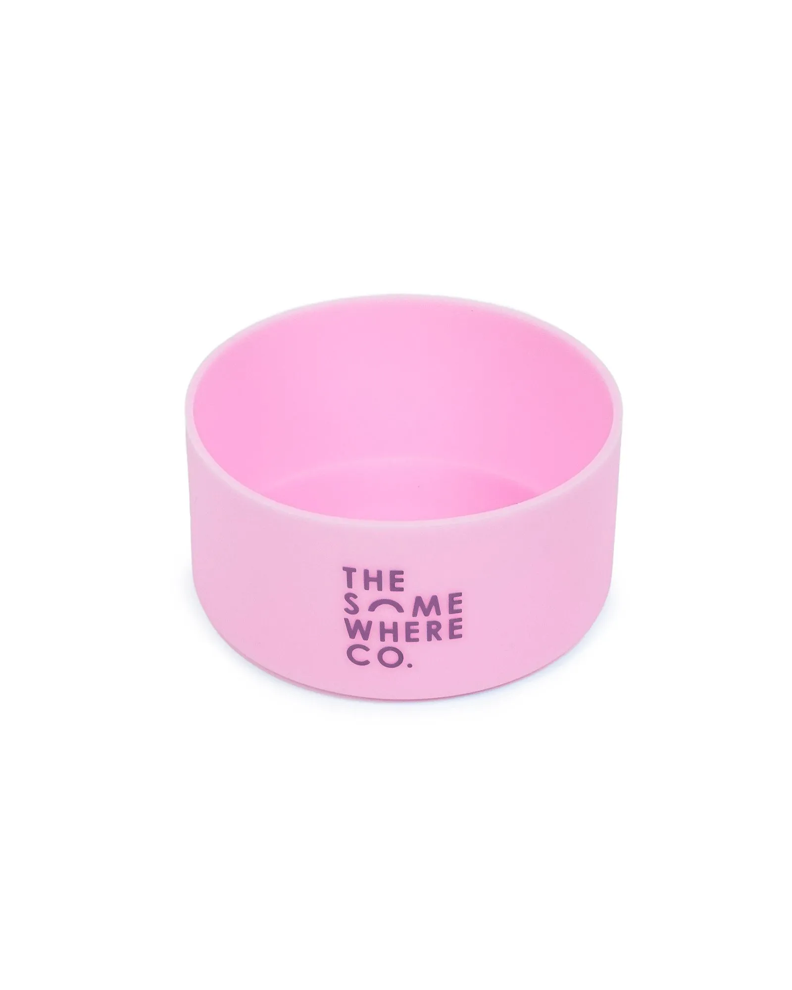 Pink 1L Water Bottle Silicone Band