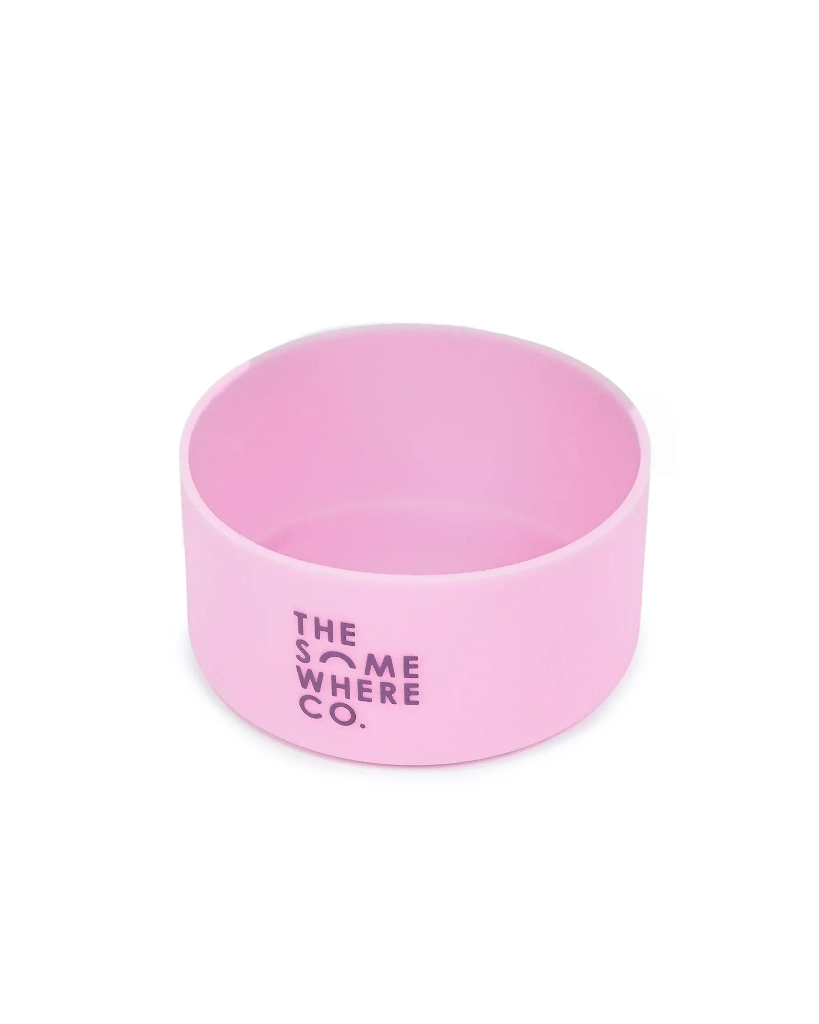 Pink 1L Water Bottle Silicone Band