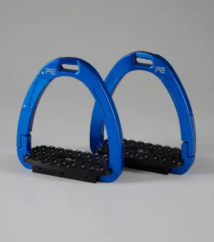 Premier Equine Intego Duo Safety Stirrup Blue