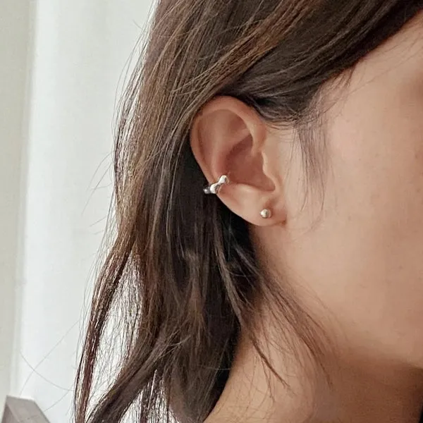 San Silver Ear Cuff