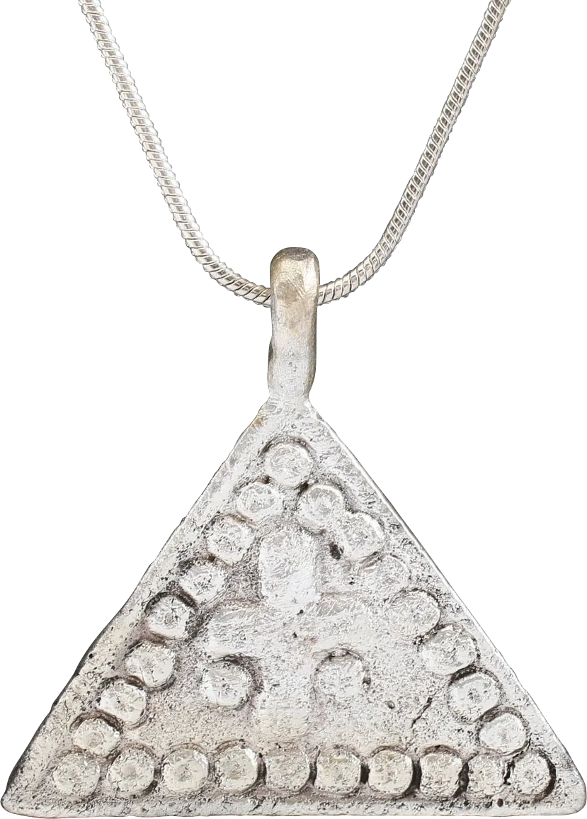 SCANDINAVIAN CHRISTIAN PENDANT NECKLACE, 1100-1250 AD