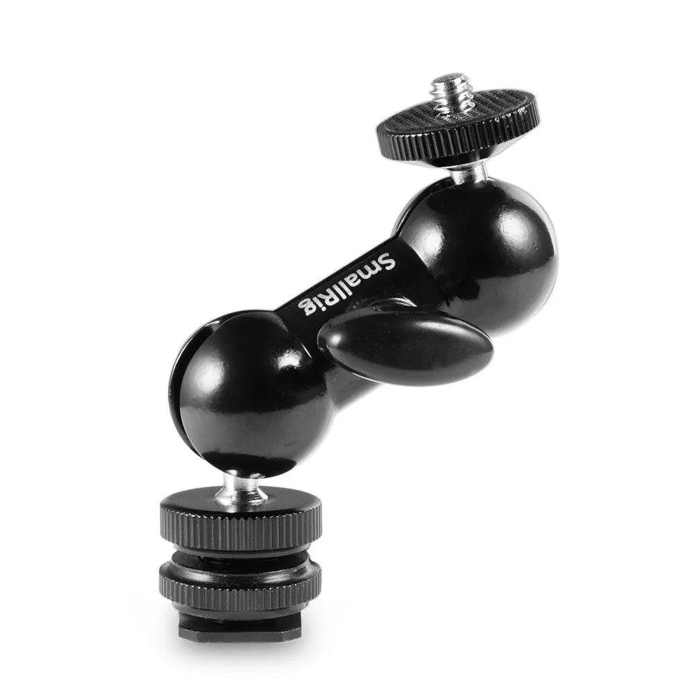 SmallRig Double End Ball Head with Cold Shoe and Thumb Screw 1135