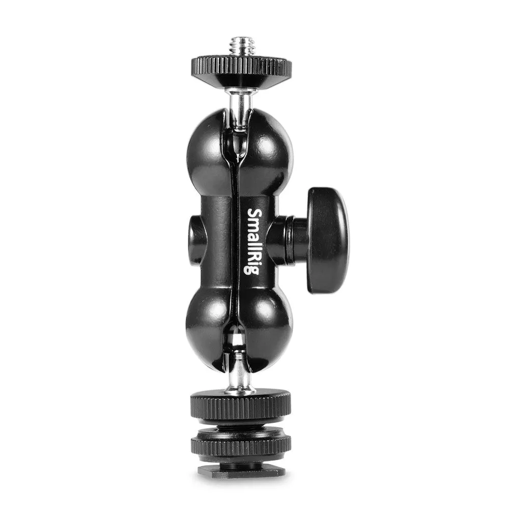 SmallRig Double End Ball Head with Cold Shoe and Thumb Screw 1135