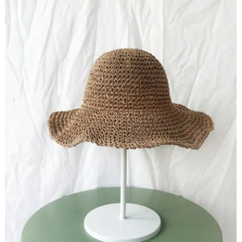 Straw Hat, Summer Hats, Sun Hats for Women, Straw Beach Hat, Women's Summer Hats, Straw Bucket Hat, Straw Sun Hat, Floppy Sun Hats, Straw Fedora