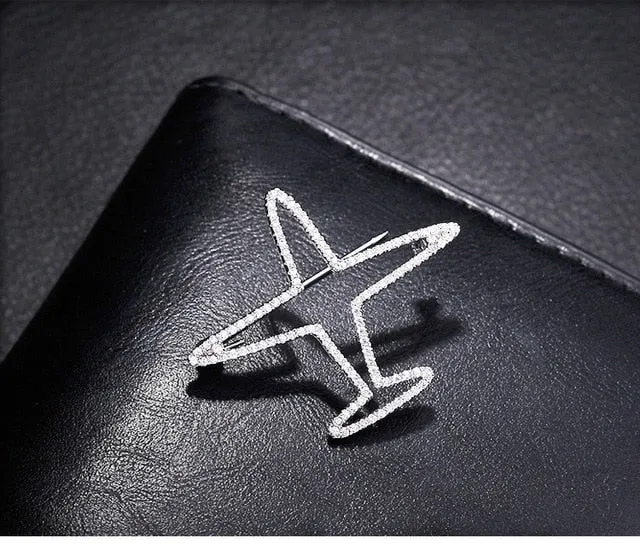 Super Cool Airplane Designed Brooches