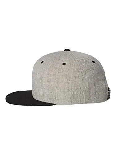 Yupoong Flatbill Hat Classic Snapback Cap Yupoong 6089 - OSFM