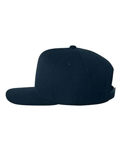 Yupoong Flatbill Hat Classic Snapback Cap Yupoong 6089 - OSFM